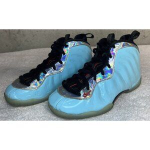 Nike Little Posite One Mixtape Teal Blue Shoes Sneakers Size 2.5Y DH6491-400